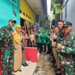 Berikan Tambahan Nutrisi Anak Stunting Oleh Danramil 03 Pasar Rebo Bersama Tiga Pilar