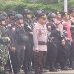 Ciptakan Situasi Wilayah Tetap Kondusif, Apel Gelar Pasukan Jelang Putusan Sengketa Pilkada