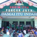Ratusan Jiwa Terpaksa Mengungsi, Dampak Konflik Kerusuhan Paslon Bupati Puncak Jaya