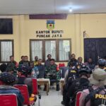 Pertemuan Mediasi Penyelesaian Konflik Antar pendukung Paslon Bupati dan Wakil Bupati Kabupaten Puncak Jaya