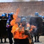Latihan Penanggulangan Bahaya Kebakaran