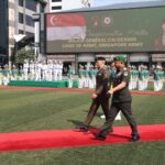 Kunjungan Kehormatan Chief of Singapore Army, Major General Cai Dexian di Markas Besar Angkatan Darat