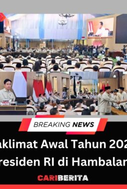 Taklimat Awal Tahun 2026 Presiden RI di Hambalang