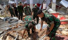 Gempa Bumi 7,6 di Sulawesi Utara, Begini Reaksi Prajurit TNI