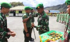 Upacara Korps Kenaikan Pangkat Bintara