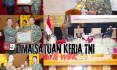 Lima Satuan Kerja TNI Raih WBK