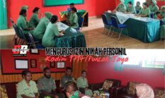 Mengurus Izin Nikah Personil Kodim 1714/Puncak Jaya