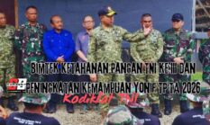 Bimtek Ketahanan Pangan dan Peningkatan Kemampuan Batalyon Infanteri Teritorial Pembangunan (Yonif TP) Tahun Anggaran 2026