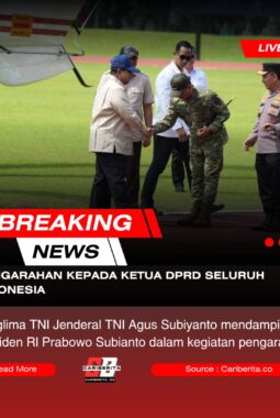 Pengarahan Kepada Ketua DPRD Seluruh Indonesia