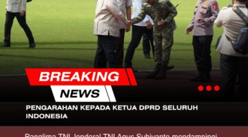 Pengarahan Kepada Ketua DPRD Seluruh Indonesia