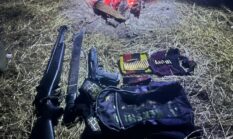 Senjata Api Laras Pendek Beserta Perlengkapannya Berhasil Diamankan