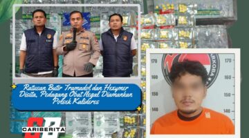 701 butir Tramadol, 432 butir Hexymer Disita Polisi