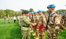 Penyambutan Kedatangan Satgas TNI Kontingen Garuda (Konga) United Nations Interim Force In Lebanon (UNIFIL) Masa Penugasan 2025/2026