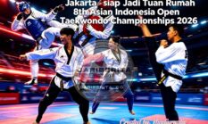 Jakarta Siap Menjadi Tuan Rumah 8th Asian Indonesia Open Taekwondo Championships 2026