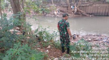 Pantauan Kondisi Terkini Wilayah Koramil 05 KJ Rabu Siang, Seluruh Kelurahan Aman Nihil Banjir