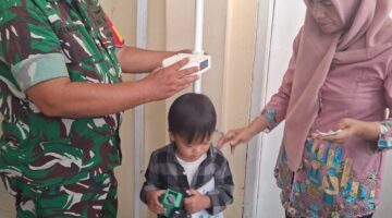 Koramil 05 KJ Dukung Posyandu Kedoya Selatan, Tumbuh Kembang Balita Terpantau Baik