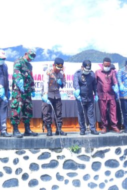 Puncak Jaya Bersih dari Miras! Aksi Sinergi Kodim 1714 Polri Pemda Bikin Salut