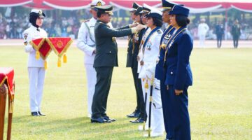Panglima TNI Melantik 1737 Perwira Remaja TNI