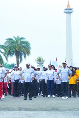 Olahraga Bersama Hari Bhayangkara ke-80