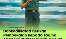Pembekalan kepada Taruna Akademi Militer (Akmil) Tingkat III Tahun Pendidikan 2025/2026