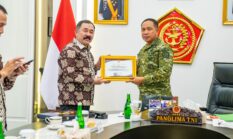 Panglima TNI Terima Audiensi Pengurus Pusat Persatuan Purnawirawan Angkatan Darat (PPAD)