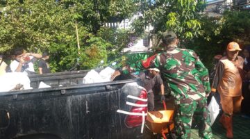 Sukabumi Utara Makin Bersih, Satgas Sampah Gerak Cepat Perintah Danrem 052/Wkr