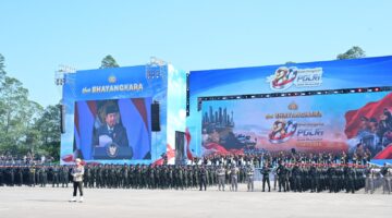 Upacara Peringatan HUT Ke-80 Bhayangkara Tahun 2026