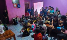 Kepala Suku Kampung Malompo Distrik Arso Barat Ajak Nobar Piala Dunia dan Berbagi Kasih