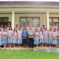 Kapolresta Ambon Kombes Pol Andrias Susanto Nugroho, S.I.K., M.Si, bersama Kepsek dan siswa/siswi SMA Negeri 14 Kabupaten Maluku Tengah usai gelar program 