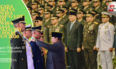 Upacara Prasetya Perwira (Praspa) 1.177 Calon Perwira Remaja (Capaja) TNI dan Polri Tahun 2026
