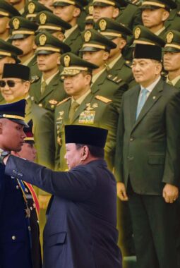 Upacara Prasetya Perwira (Praspa) 1.177 Calon Perwira Remaja (Capaja) TNI dan Polri Tahun 2026
