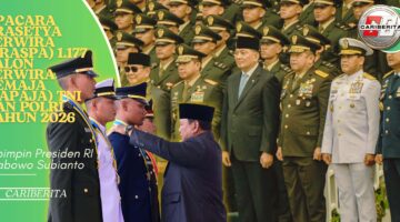 Upacara Prasetya Perwira (Praspa) 1.177 Calon Perwira Remaja (Capaja) TNI dan Polri Tahun 2026