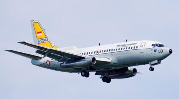 Terbangkan Boeing 737 milik Skadron Udara 5 Dalam Pencarian KLM Nurul Salsa di Perairan Selayar