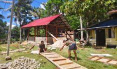 Mencapai 58 persen Progres Pembangunan Rumah Tipe 36 Semi Permanen