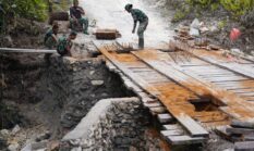 Dikejar Target Proses Pembangunan Rehab Jembatan