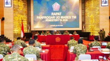 Rapat Panitia Program dan Anggaran Satuan Kerja (Satker) jajaran UO Mabes TNI Tahun Anggaran 2026