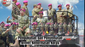 Kasad Jadi Warga Kehormatan Korps Marinir TNI AL