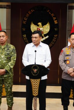 Konferensi Pers Jaga Kondusivitas Bangsa Jelang Peringatan Hari Kemerdekaan Republik Indonesia