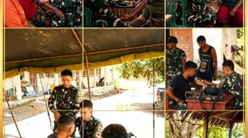 Peduli Kesehatan disela-sela Program TMMD ke 129