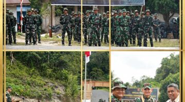 Penutupan TMMD ke-129 TA 2026 di Kampung Sesor