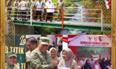 Rampung Semua, 67 Jembatan Garuda dan 10 Titik Air Bersih Terbangun di Wilayah Korem 081/Dsj
