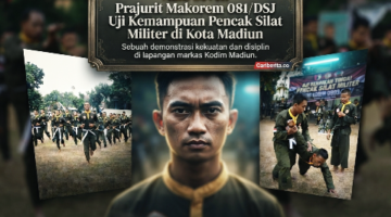 Naik Level! Prajurit Makorem 081/DSJ Uji Kemampuan Pencak Silat Militer di Kota Madiun