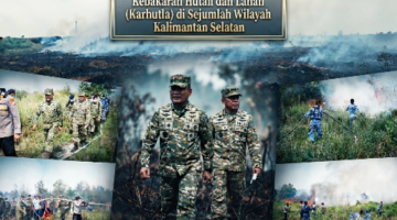 Operasi Penanggulangan Karhutla di sejumlah wilayah Kalimantan Selatan