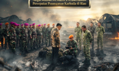 Satgas Khusus Tri Matra TNI dikerahkan Percepatan Penanganan Karhutla di Riau