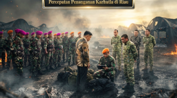 Satgas Khusus Tri Matra TNI dikerahkan Percepatan Penanganan Karhutla di Riau