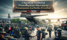 3 Batalyon Teritorial Pembangunan dikerahkan Penanganan Karhutla di Kalbar