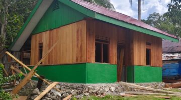 Pembangunan Rumah Tipe 36 Hampir Rampung