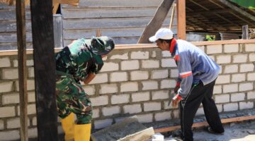 Pembangunan Rumah Tidak Layak Huni (RTLH) bagi warga kurang mampu di Kecamatan Wasile Tengah