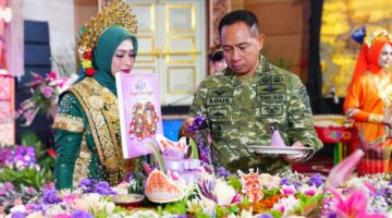 Ikatan Kesejahteraan Keluarga TNI (IKKT) Pragati Wira Anggini memperingati Hari Ulang Tahun ke-60