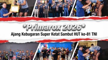 Primarox 2026 di ICE BSD! Ajang Kebugaran Super Ketat Sambut HUT ke-81 TNI